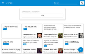 Screenshot of Memoiz